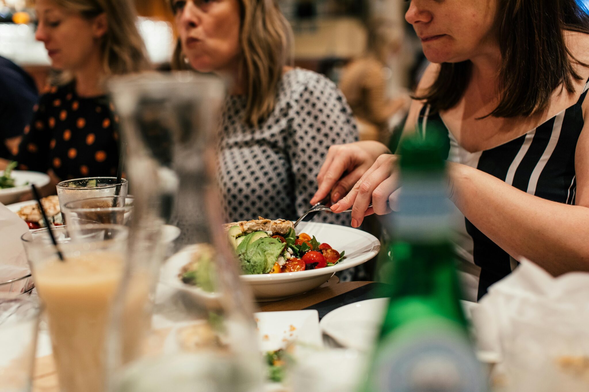 people dining