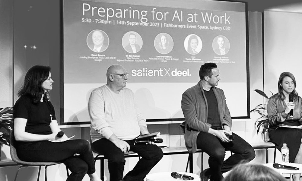 Salient x Deel: Preparing for AI at Work event