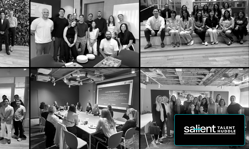 Salient Talent Huddle event